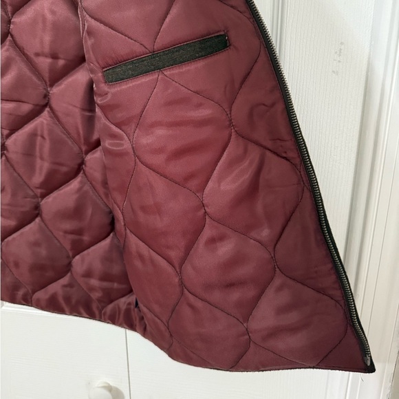 Roundtree & Yorke Men’s Brown Luxurious lambswool Zip Up Vest Brown size Large - Picture 3 of 9